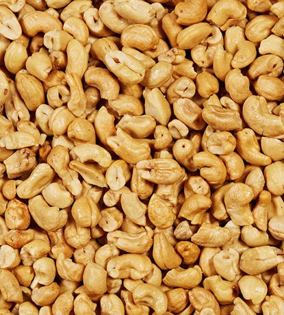 noix de cajou en morceaux rôtis non salés (butts)