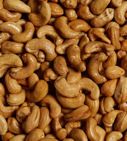 noix de cajou entiers jumbo rôtis non salés (slw)