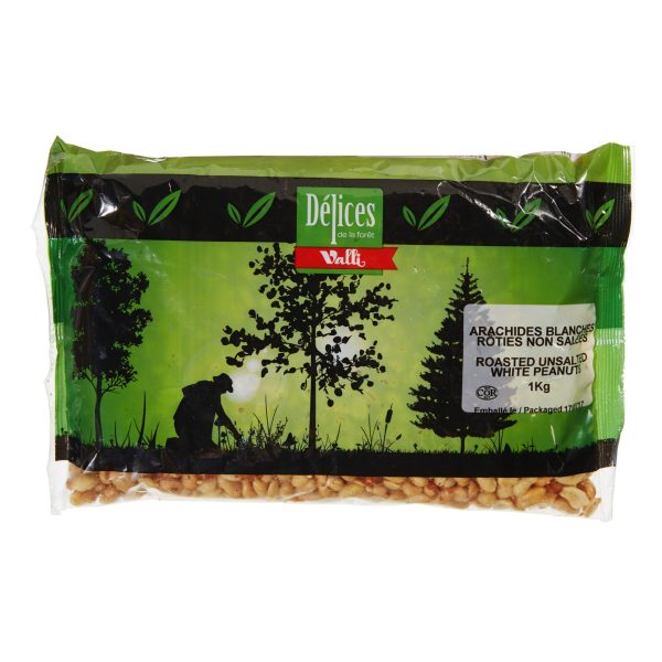 arachides blanches rôties non salées