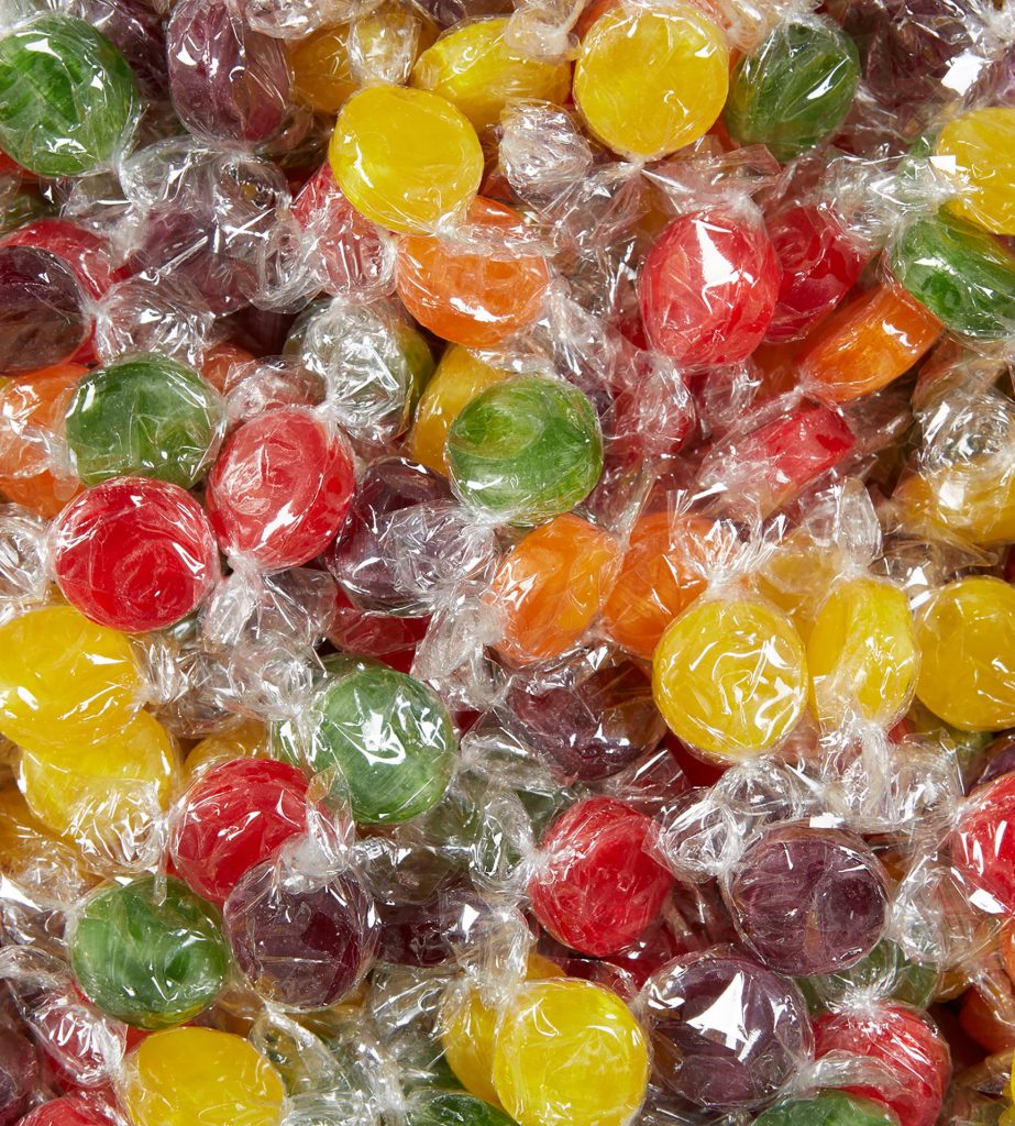 bonbons aux fruits assortis