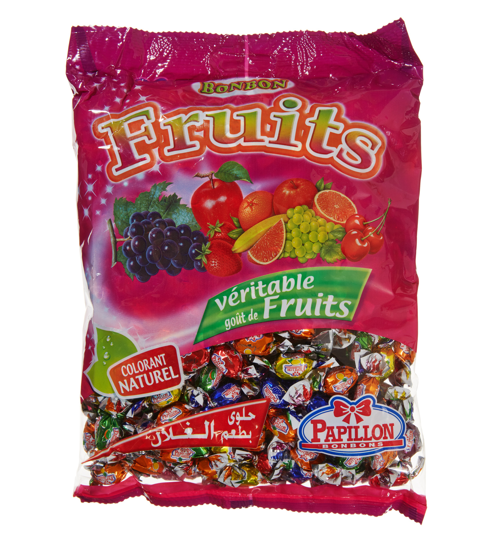 mini bonbons aux fruits tropicaux