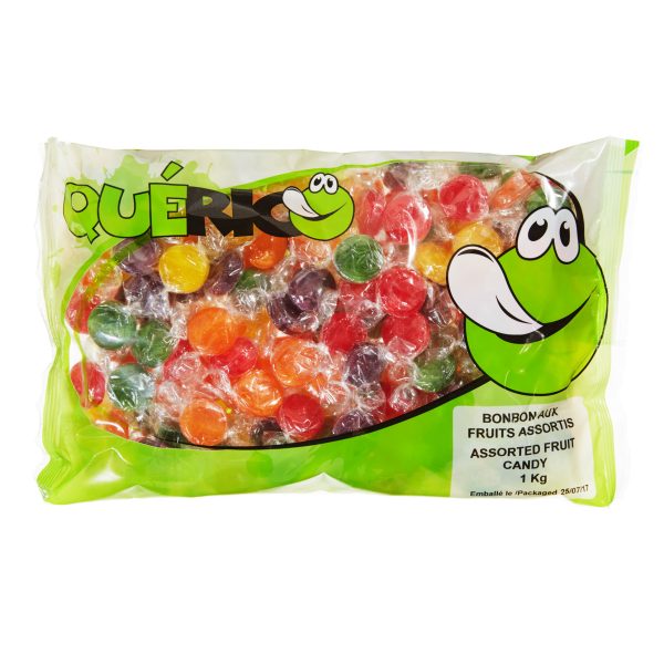 bonbons aux fruits assortis