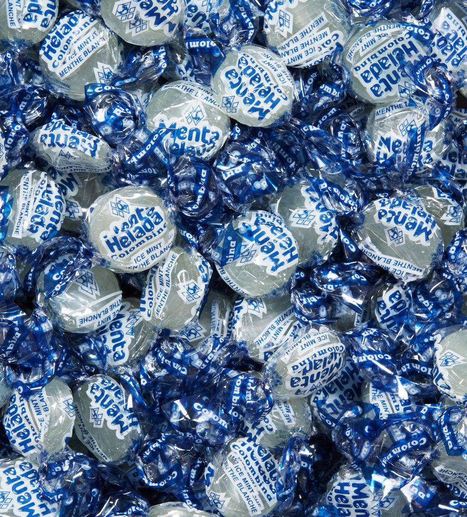bonbons à la menthe glaciale