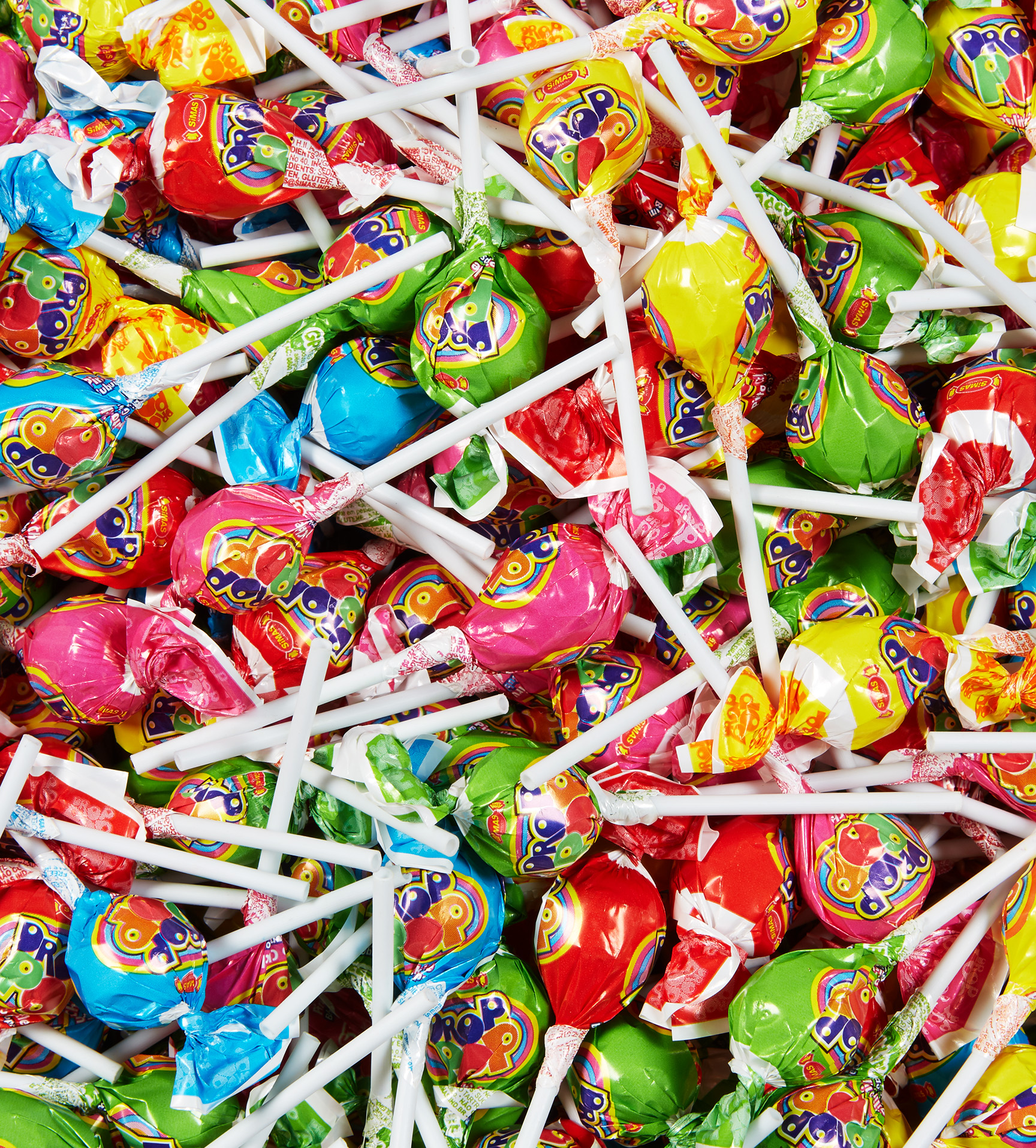 mini suçons assortis avec gomme (5.5 g)