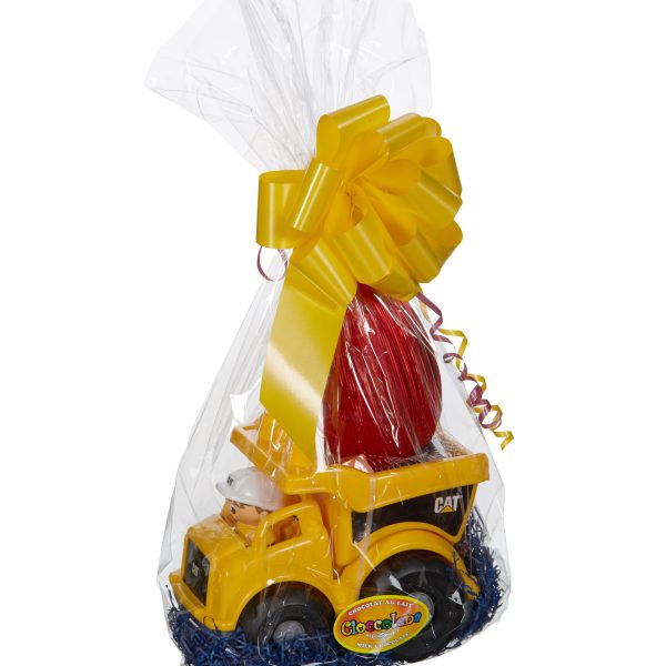 chocolat de pâques avec camion varié