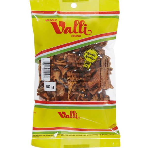 champignons chanterelle séchés