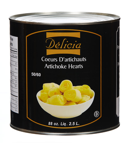 coeurs d'artichaut entiers