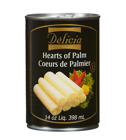 coeurs de palmier entiers