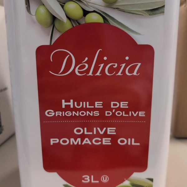 huile de grignon d'olive (délicia)