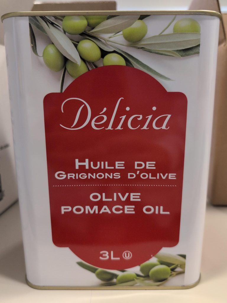 huile de grignon d'olive (délicia)