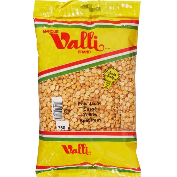 pois jaunes cassés valli