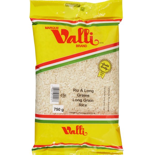 riz à grain long valli