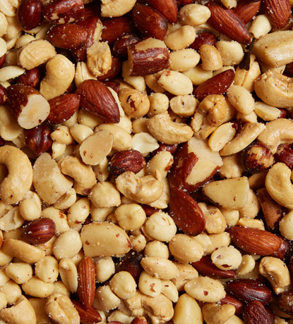 noix assorties 50% arachides rôties salées