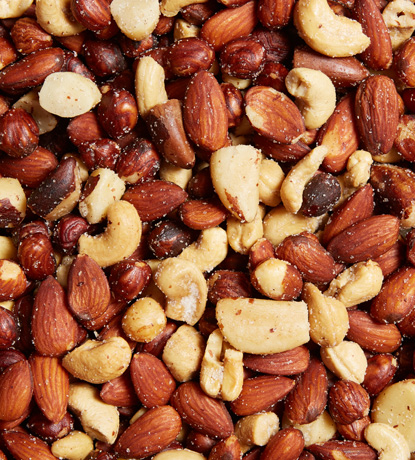 noix de luxe rôties salées