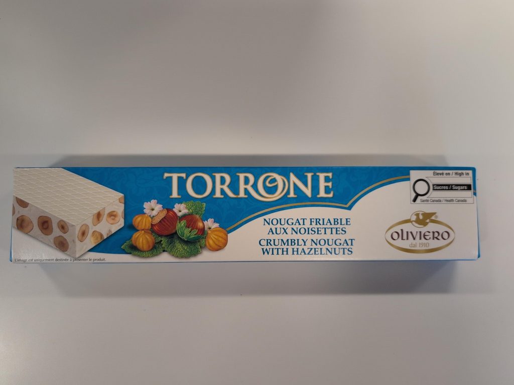 nougat tendre aux amandes