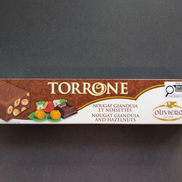 nougat à la crème gianduja et noisettes