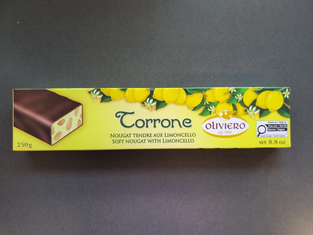 nougat tendre au limoncello