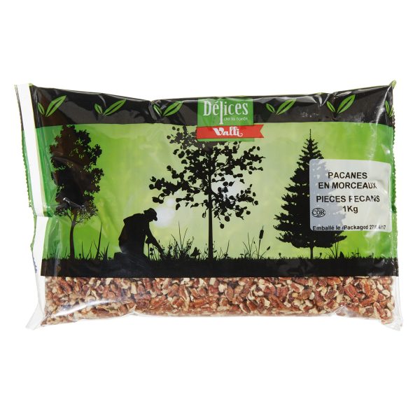 pacanes en morceaux moyens