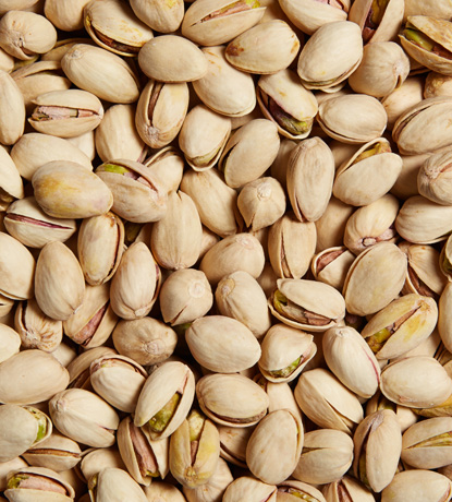 pistaches rôties salées