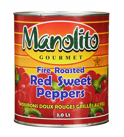 piments rouges grillés