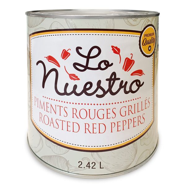 piments rouges grillés