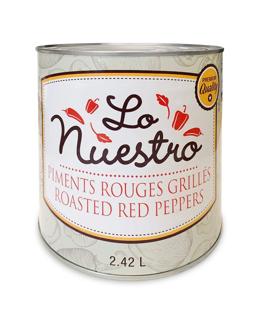 piments rouges grillés