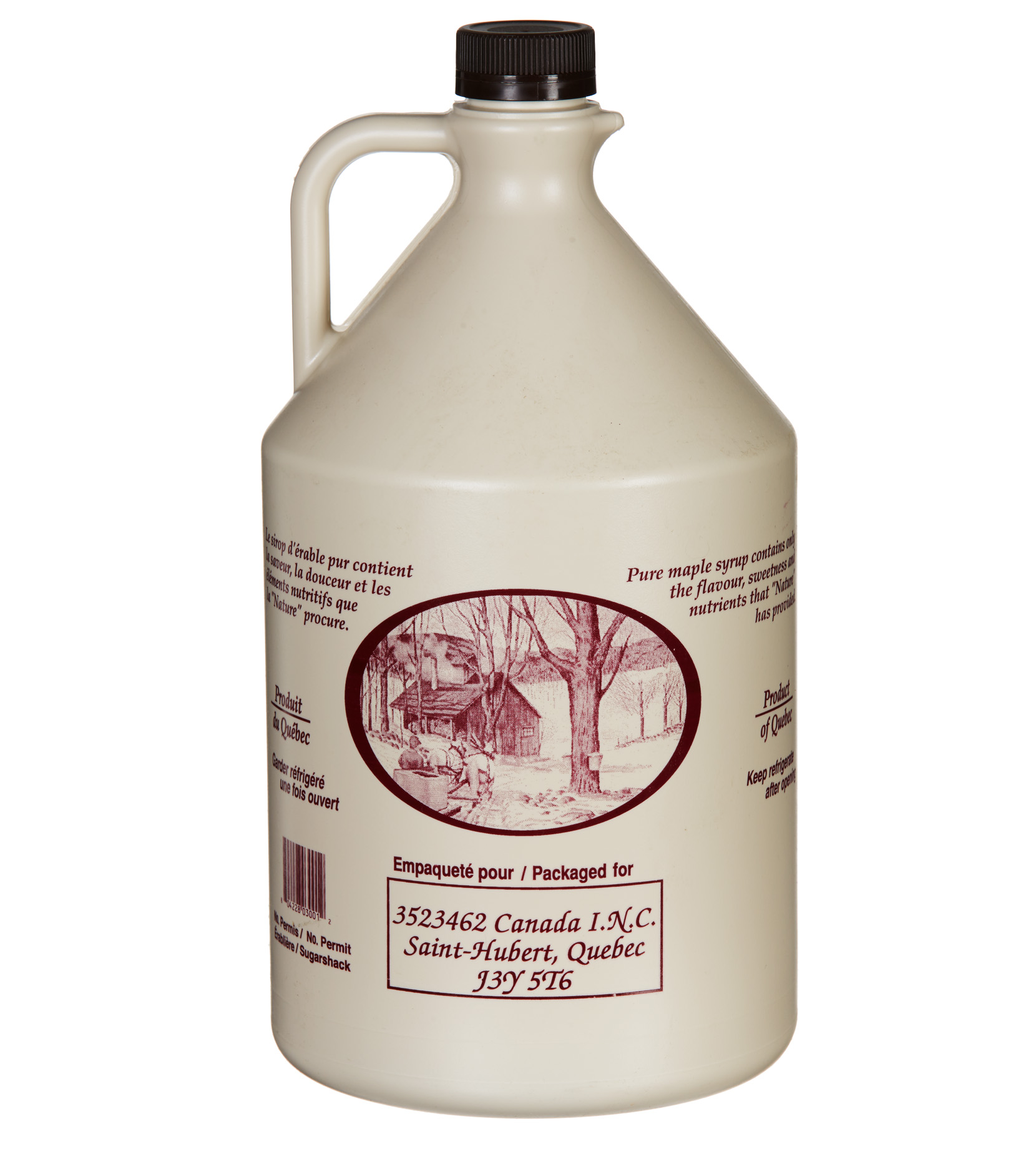 sirop d'érable foncé, goût robuste