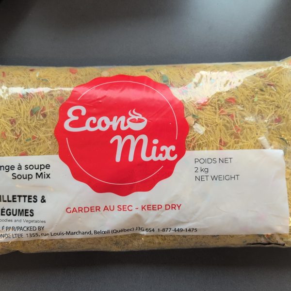 soupe aux nouillettes et aux légumes