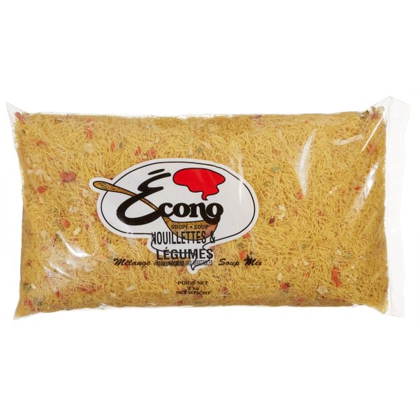 soupe aux nouillettes et aux légumes