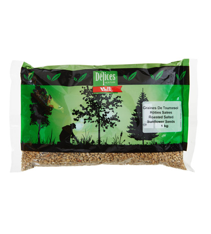 graines de tournesol écalées rôties salées