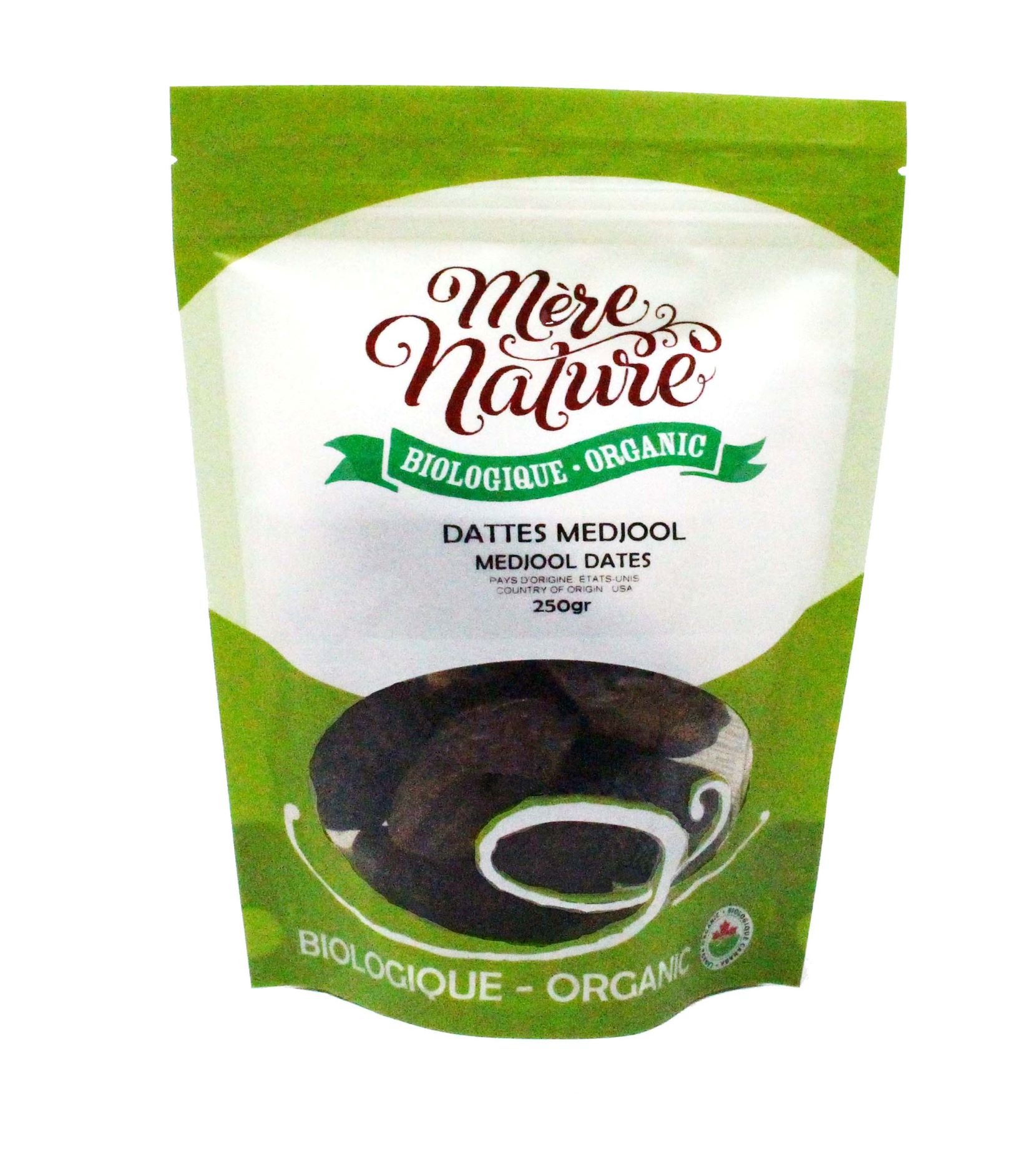 dattes medjool biologiques (mère nature)