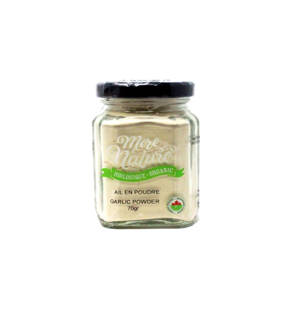 ail en poudre biologique (mère nature)