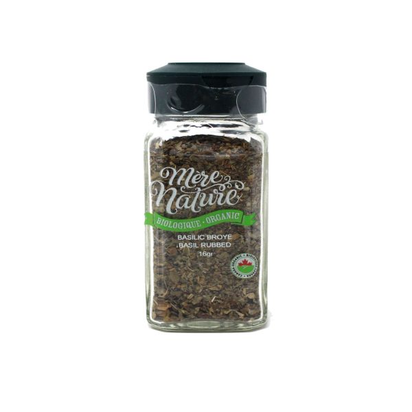 basilic broyé biologique (mère nature)