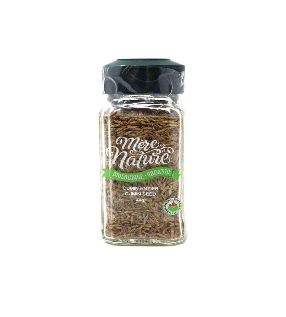 cumin entier biologique (mère nature)