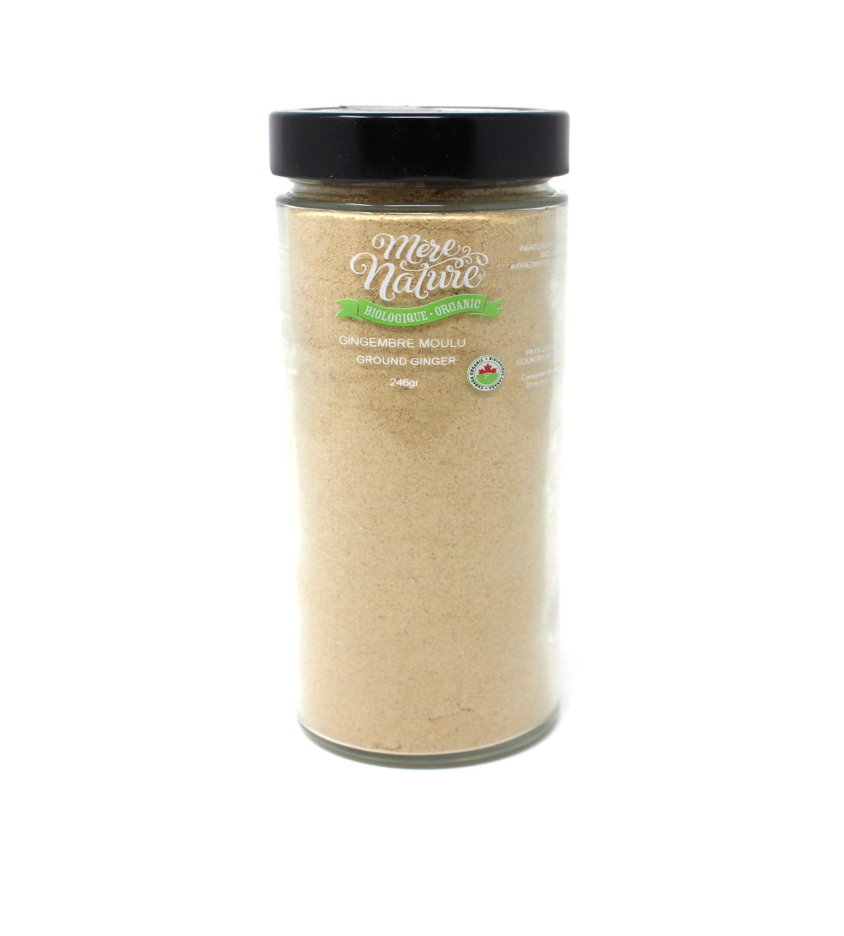 gingembre moulu biologique (mère nature)
