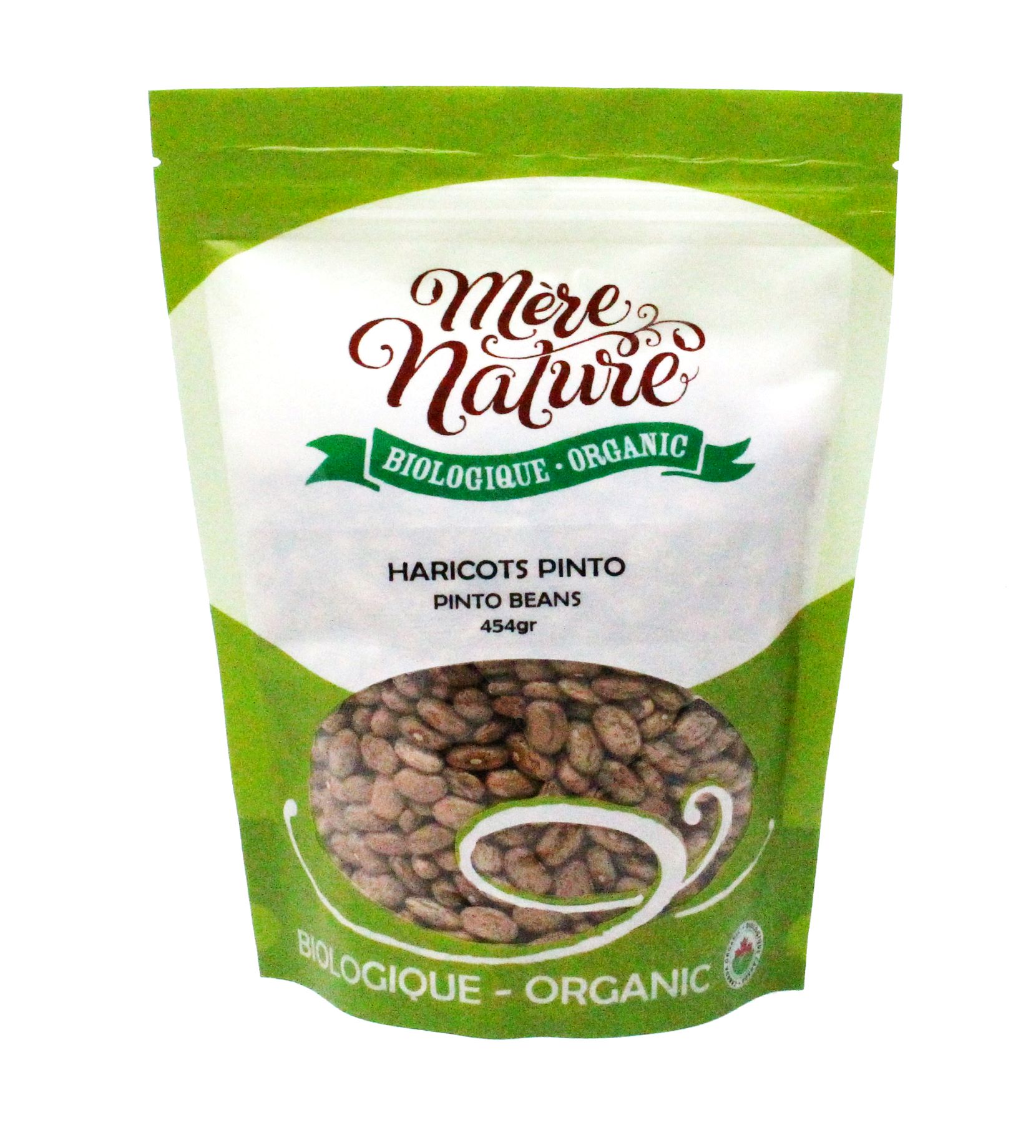 haricots pinto biologiques (mère nature)