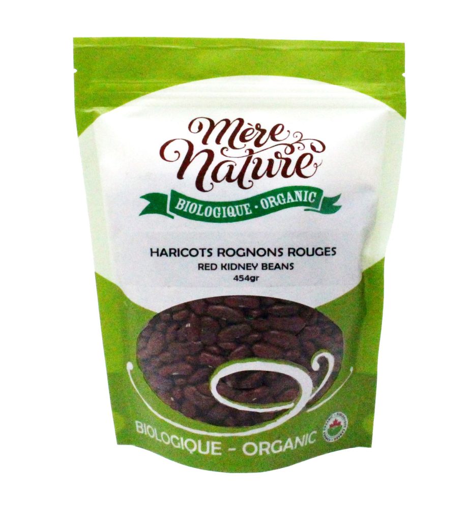 haricots rognons rouges biologiques (mère nature)