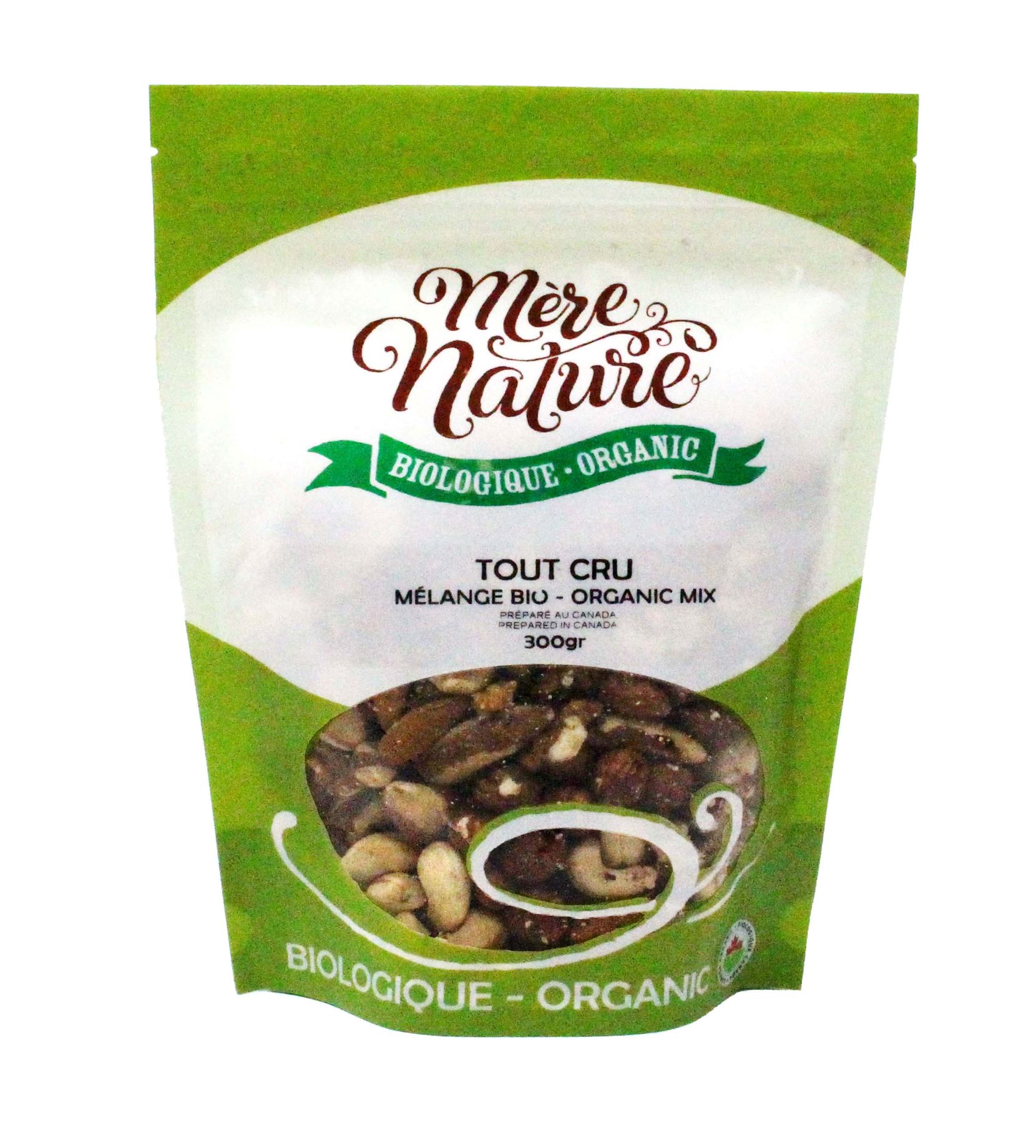 mélange tout cru biologique (mère nature)