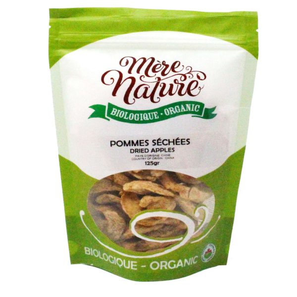 pommes séchées biologiques (mère nature)