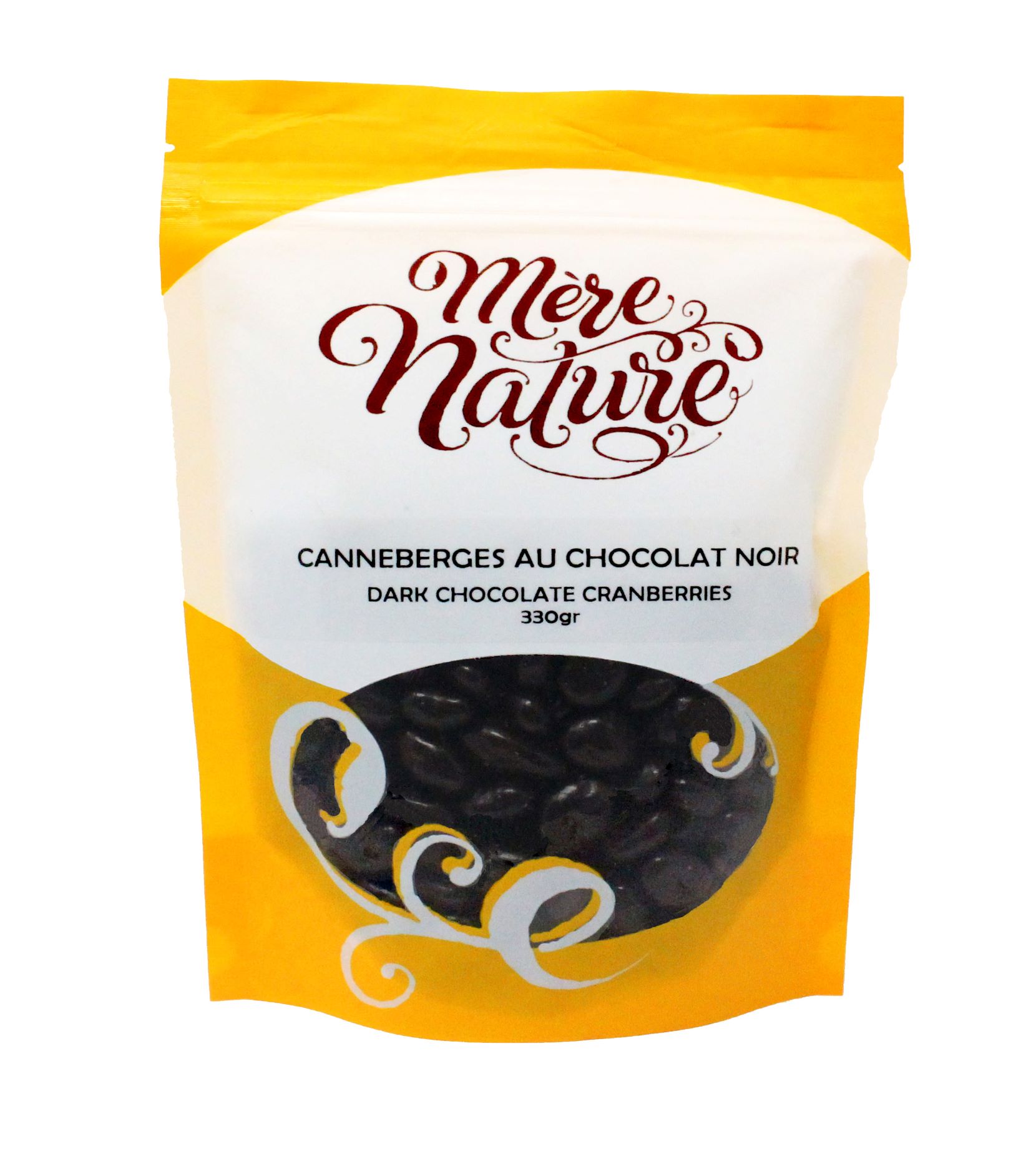 canneberges au chocolat noir (mère nature)