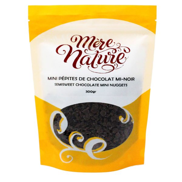 mini pépites de chocolat mi noir (mère nature)