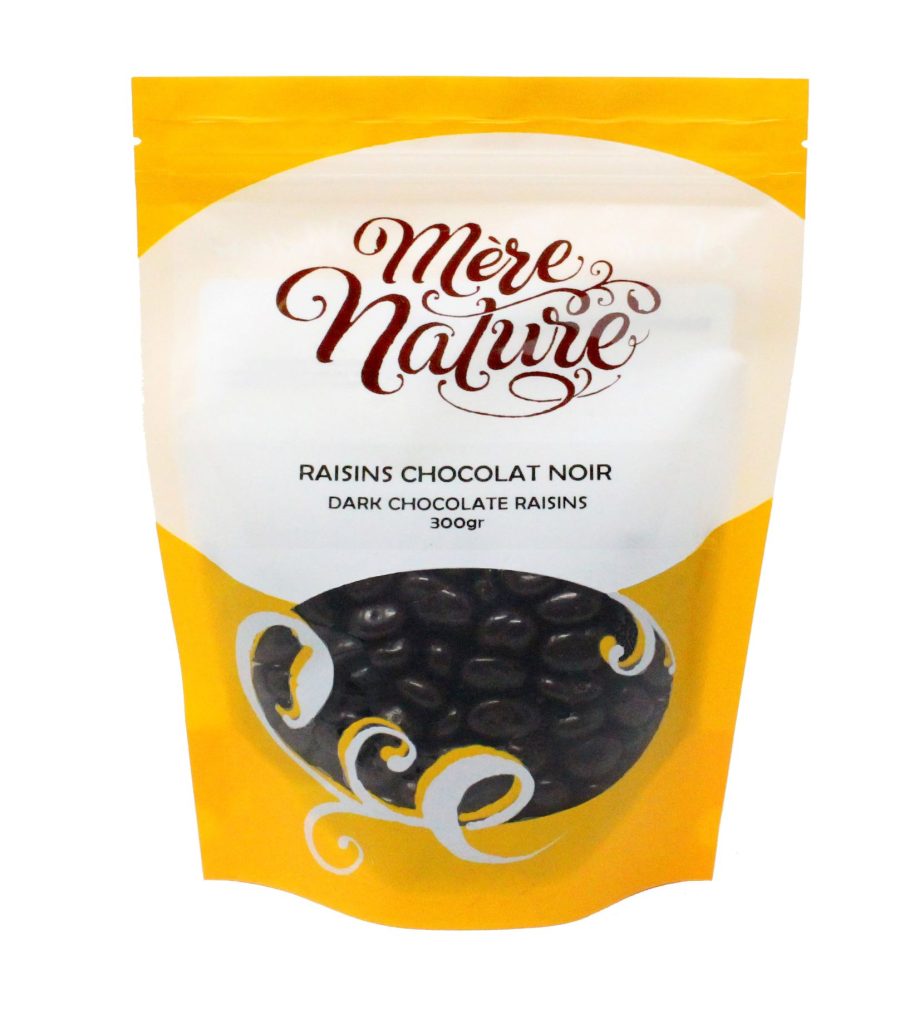 raisins au chocolat noir (mère nature)