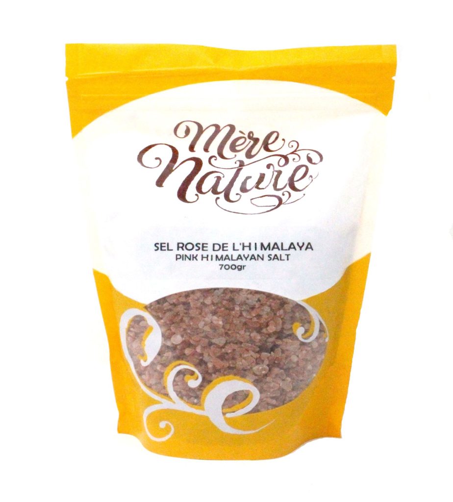 sel de l'himalaya rose gros (mère nature)