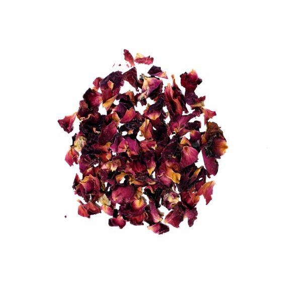 pétales de roses biologiques
