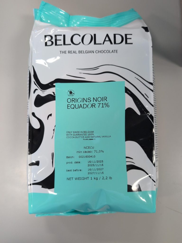 chocolat ecuador 71% extra amer (belcolade)