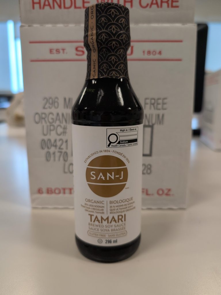 sauce soya tamari light biologique (gris) (00421)