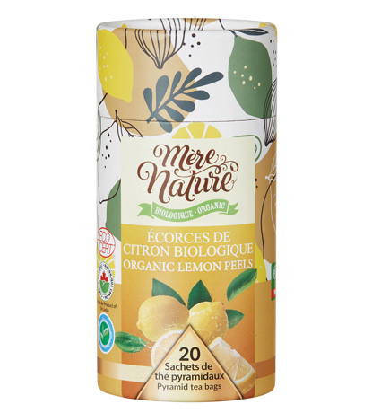 ecorces de citron biologique (mère nature)