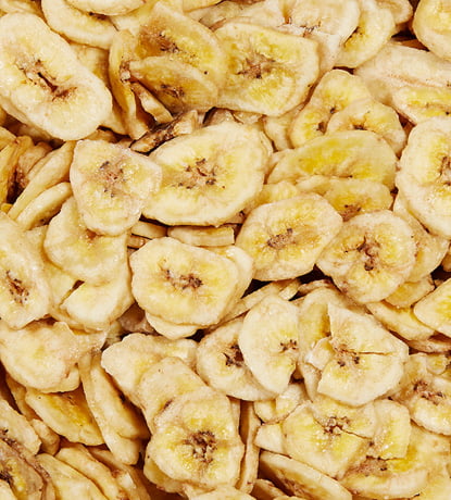 bananes séchées biologiques