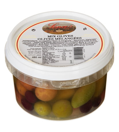olives mélangées (chaudière)