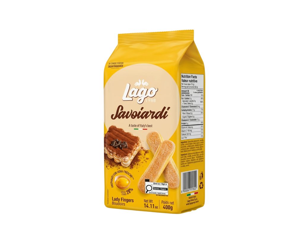 biscuits doigts de dames savoiardi (elledi)